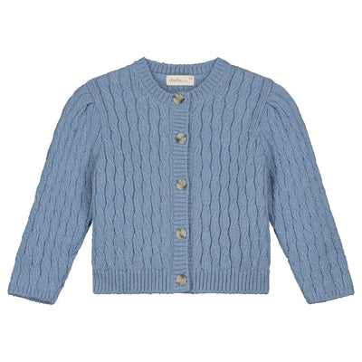 Charlie Petite | Lee Cardigan | Denim Blue
