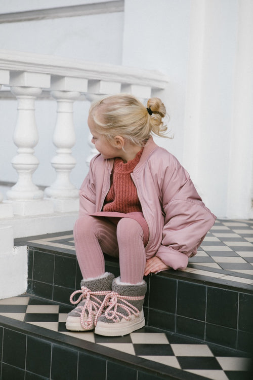 CHARLIE PETITE | BOMBER HARPER PINK