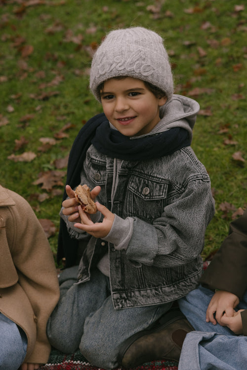 Charlie Petite | Indi Sweater | Grey Melange