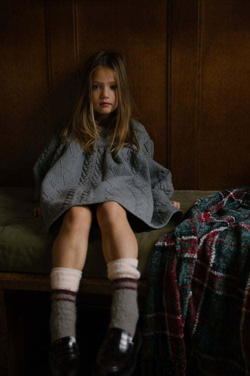 Charlie Petite | Jara Dress | Grey Melange