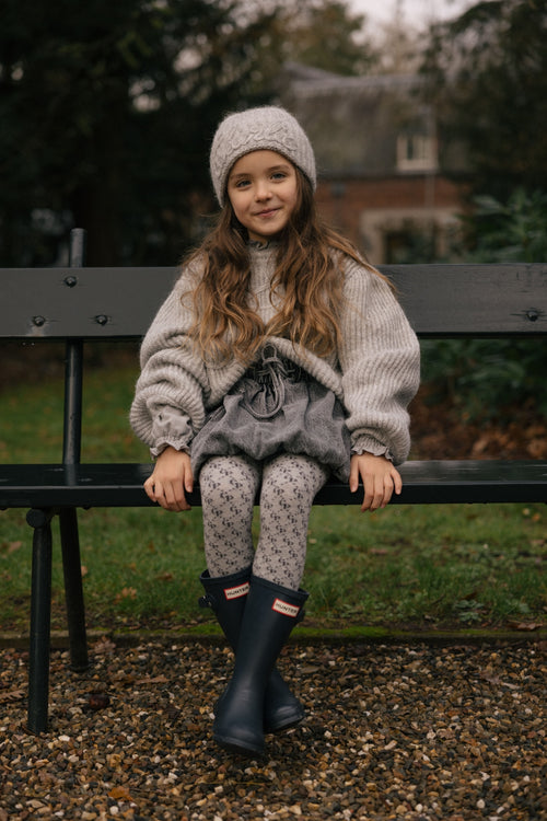 Charlie Petite | Hudson Sweater | Grey Melange