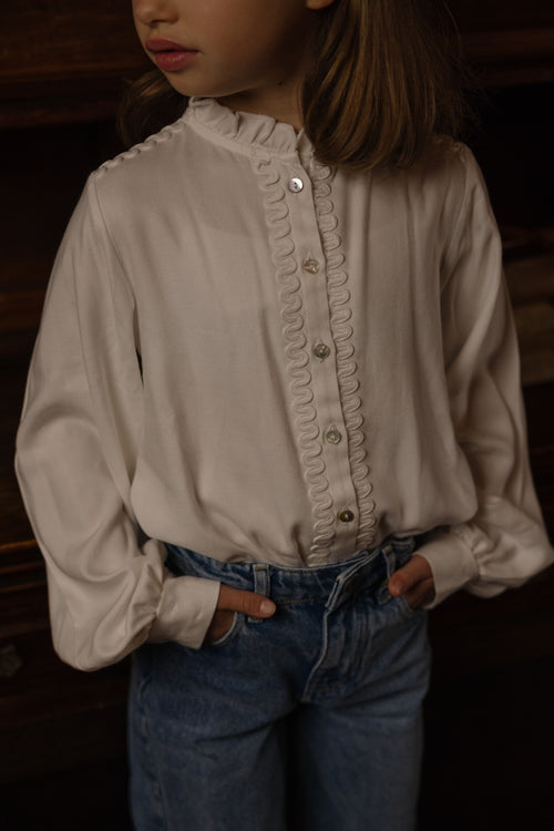 Charlie Petite | Noé Blouse | Off-White