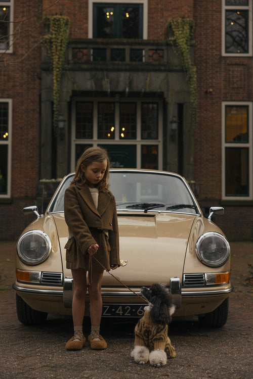 Charlie Petite | Joan Sweater | Beige Melange