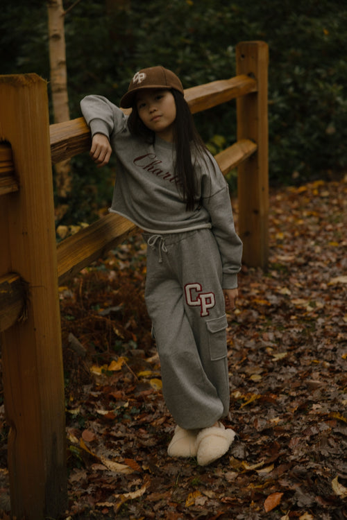 Charlie Petite | Josephine Pants | Grey Melange