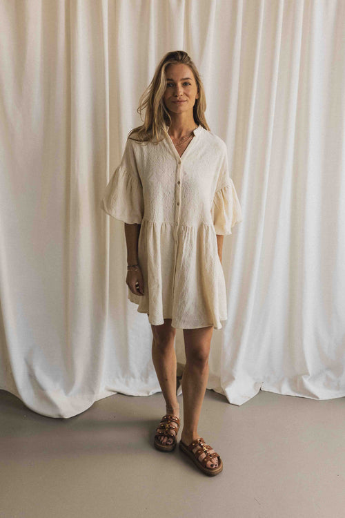 Charlie Petite | Isabelle Dress - Mommy | Ecru