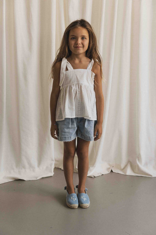 Charlie Petite | Mira Top - Mini | Off-White