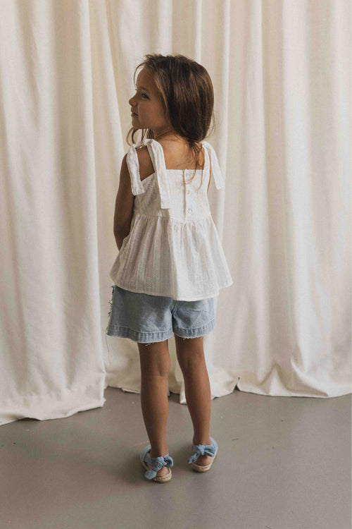 Charlie Petite | Mira Top - Mini | Off-White
