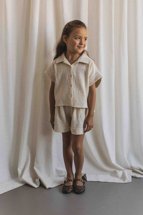 Charlie Petite | Maya Short - Mini | Ecru