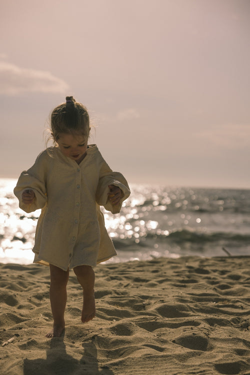 Charlie Petite | Isabelle Dress - Mini | Ecru