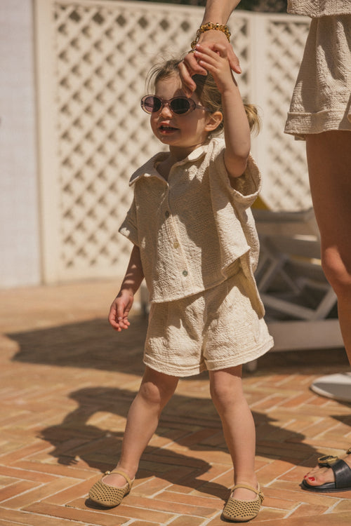 Charlie Petite | Maya Short - Mini | Ecru