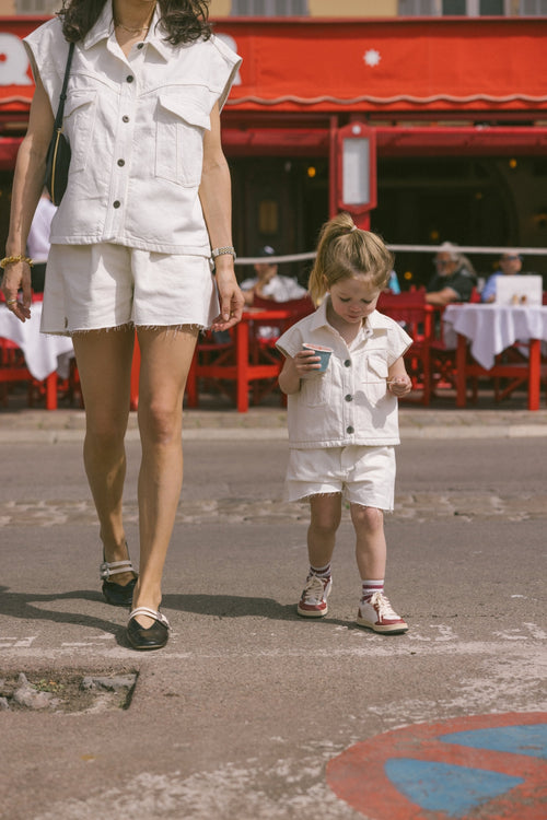 Charlie Petite | Mia Short - Mini | Ecru