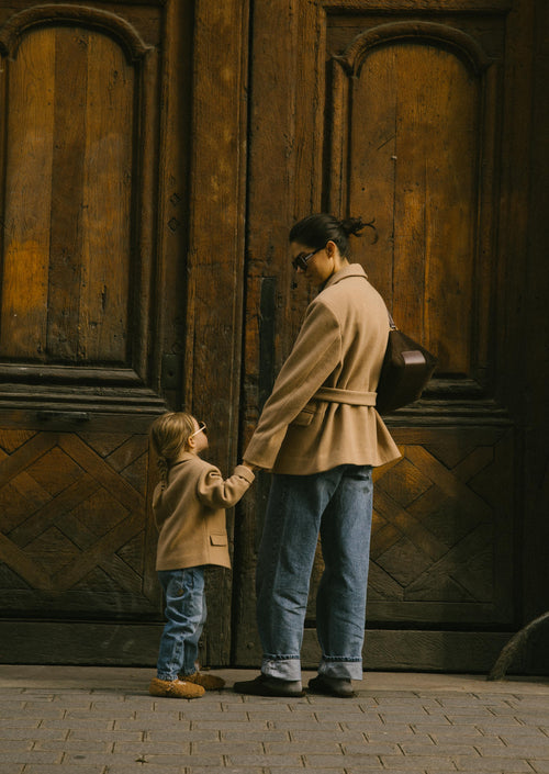 Charlie Petite | Otis Jeans - Mommy | Stone Blue