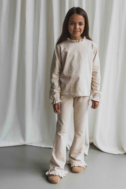 CHARLIE PETITE | LONGSLEEVE HELEN BEIGE MELANGE