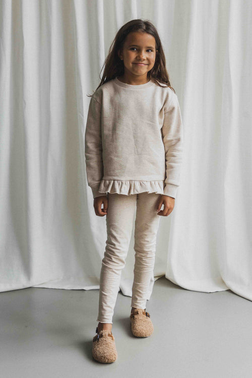 CHARLIE PETITE | LEGGING HANA BEIGE MELANGE