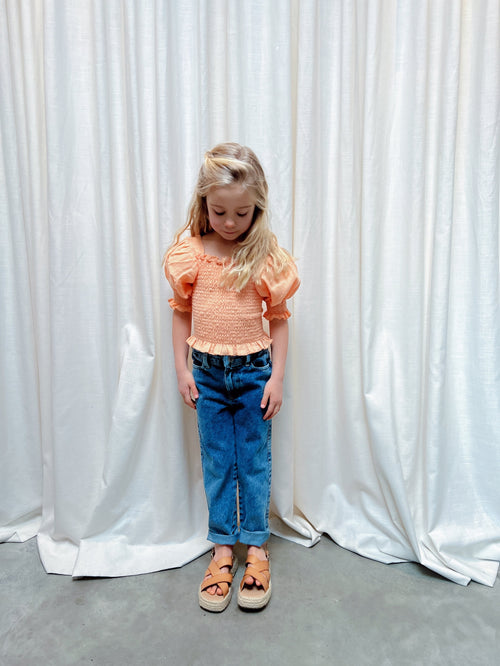 Charlie Petite | Guilia Jeans | Mid Blue