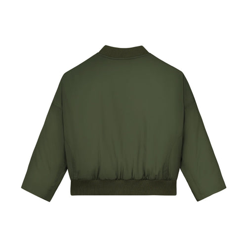 CHARLIE PETITE | BOMBER HARPER GREEN