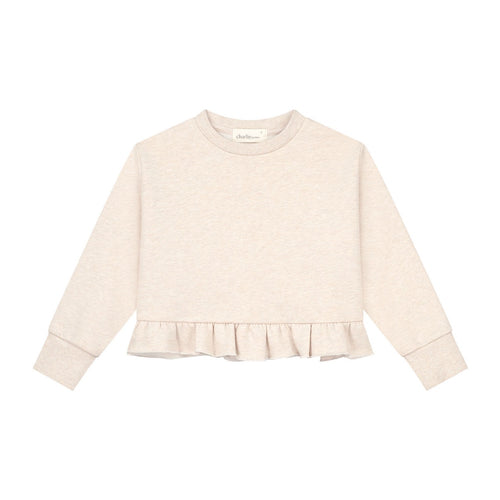 CHARLIE PETITE | SWEATER HEDI BEIGE MELANGE