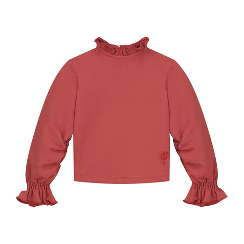 CHARLIE PETITE | LONGSLEEVE HELEN BURNED RED