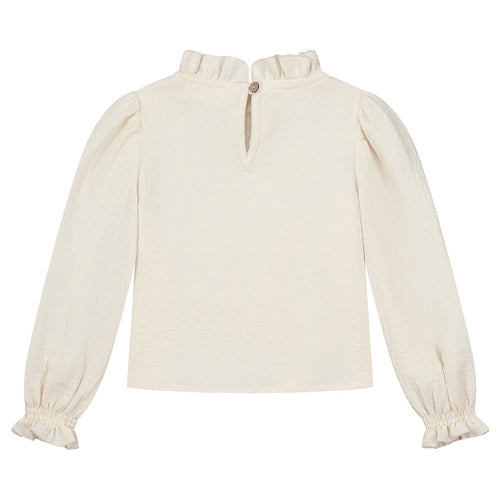 CHARLIE PETITE | BLOUSE HENRIETTE ECRU