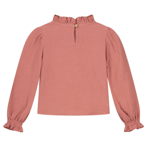 CHARLIE PETITE | BLOUSE HENRIETTE CORAL