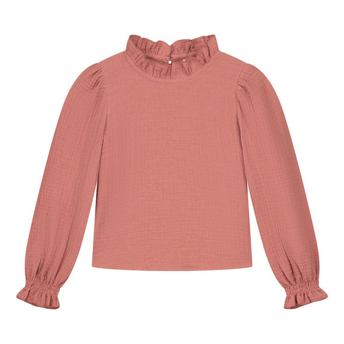 CHARLIE PETITE | BLOUSE HENRIETTE CORAL
