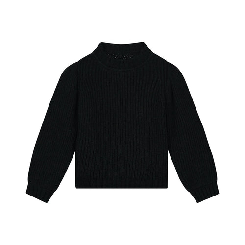 CHARLIE PETITE | KNIT SWEATER HUDSON BLACK
