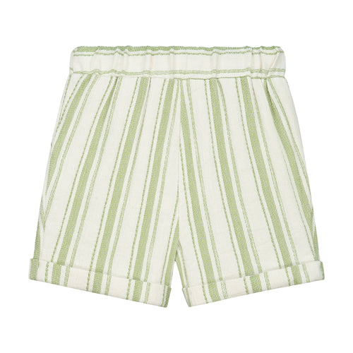 CHARLIE PETITE | SHORT IVO GREEN STRIPE