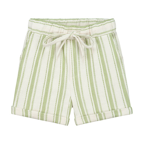 CHARLIE PETITE | SHORT IVO GREEN STRIPE