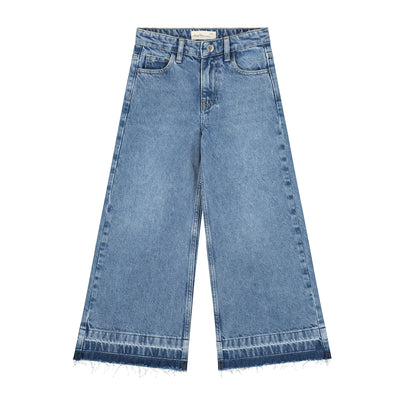 Charlie Petite | Isae Flaired Jeans | Light Blue