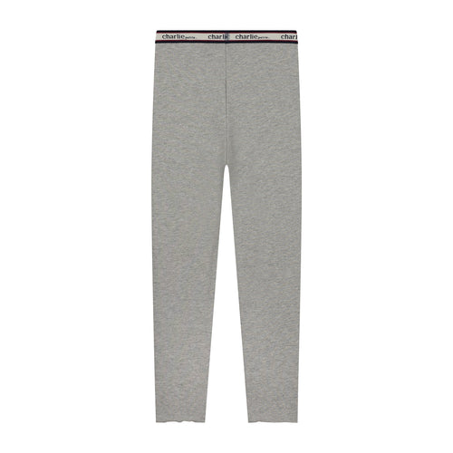 Charlie Petite | Nessa Legging | Grey Melange