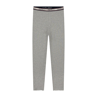 Charlie Petite | Nessa Legging | Grey Melange