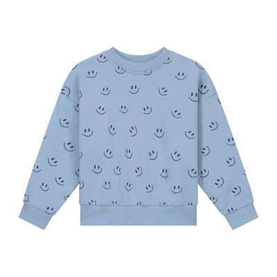 Charlie Petite | Jackson Sweater | Dusty Blue
