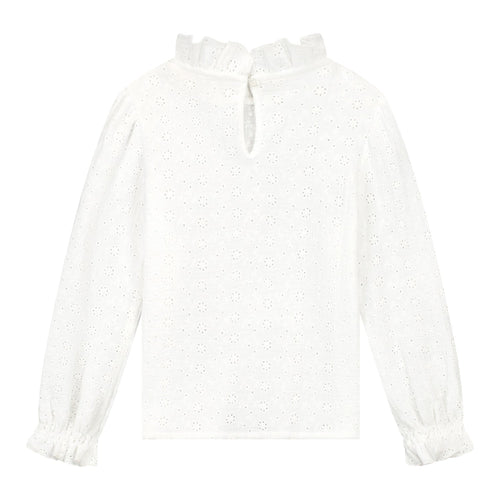 Charlie Petite | James Blouse | White