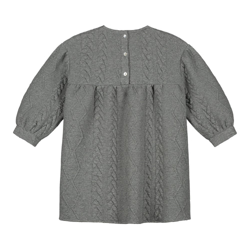 Charlie Petite | Jara Dress | Grey Melange