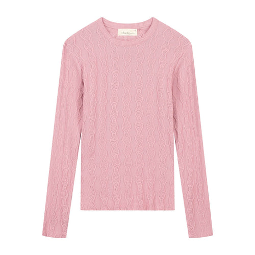 Charlie Petite | Josie Longsleeve | Pink