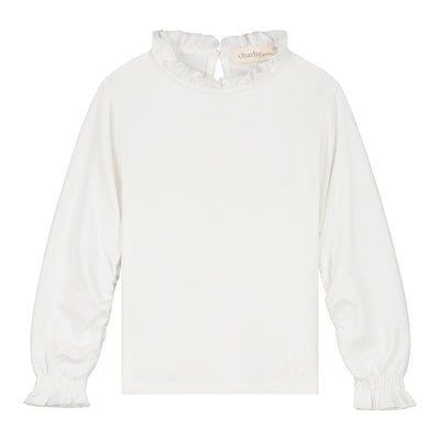Charlie Petite | Juniper Longsleeve | Ecru