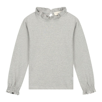 Charlie Petite | Juniper Longsleeve | Grey Melange
