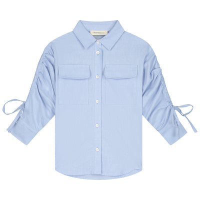 CHARLIE PETITE | BLOUSE KATIE MINI BLUE