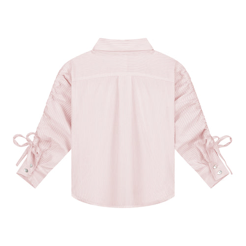 CHARLIE PETITE | BLOUSE KATIE MINI PINK STRIPE