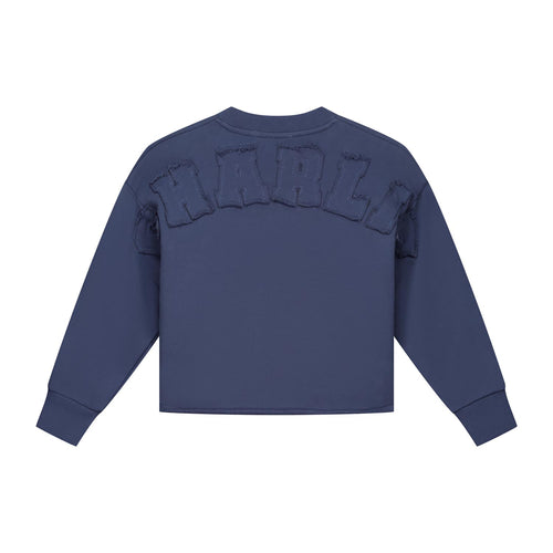 Charlie Petite | Lux Sweater | Denim Blue
