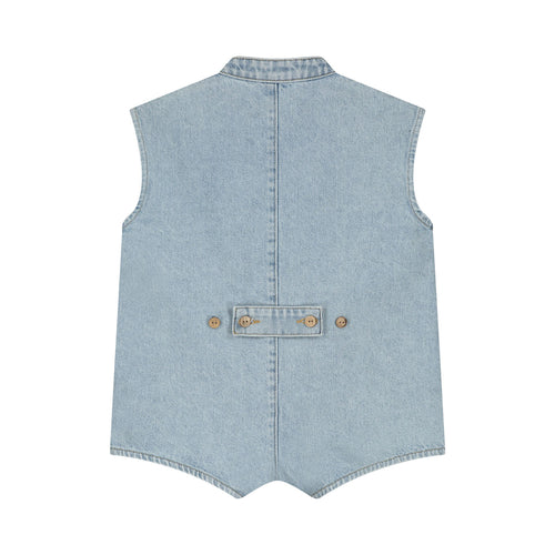 Charlie Petite | Mae Suit - Mini | Light Snow Wash