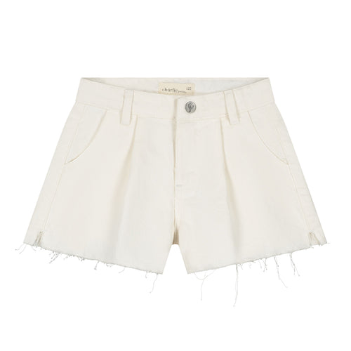 Charlie Petite | Mia Short - Mini | Ecru