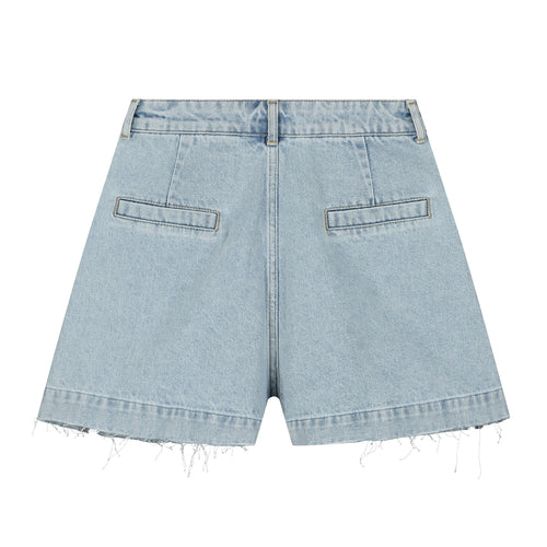 Charlie Petite | Mia Short - Mommy | Light Snow Wash