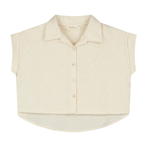 Charlie Petite | Milou Blouse - Mini | Ecru