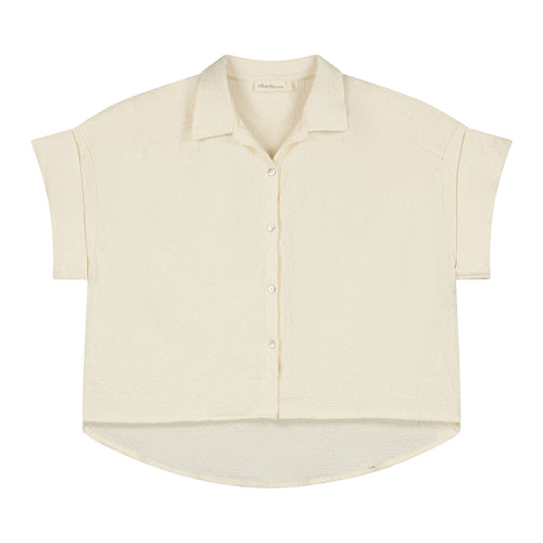 Charlie Petite | Milou Blouse - Mommy | Ecru
