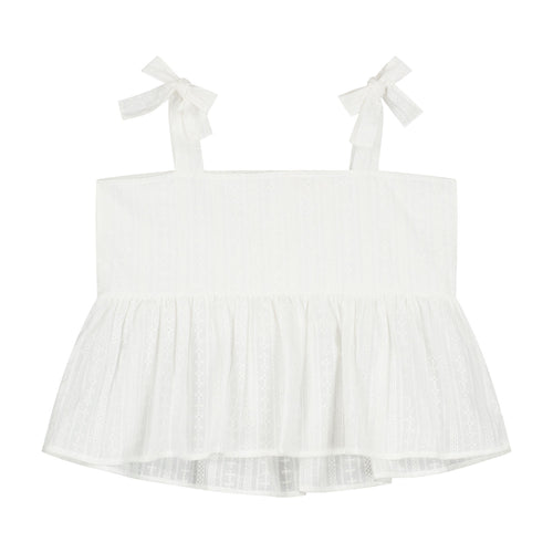 Charlie Petite | Mira Top - Mini | Off-White