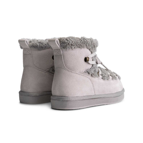 Charlie Petite | Nadie Boots | Grey