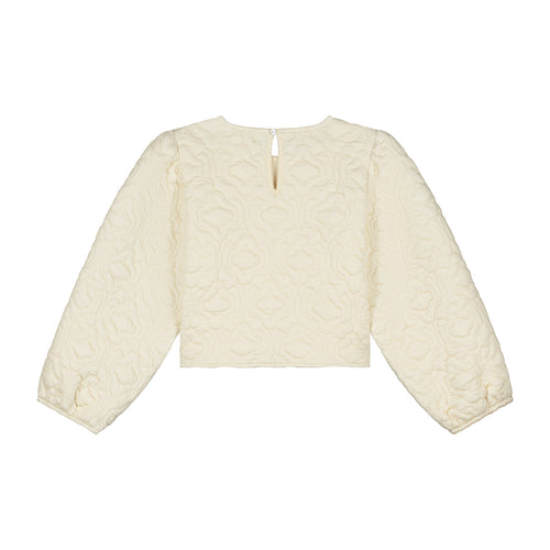 Charlie Petite | Nena Blouse | Ecru