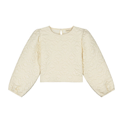 Charlie Petite | Nena Blouse | Ecru