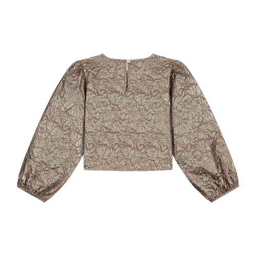 Charlie Petite | Nena Blouse | Rosé/Gold